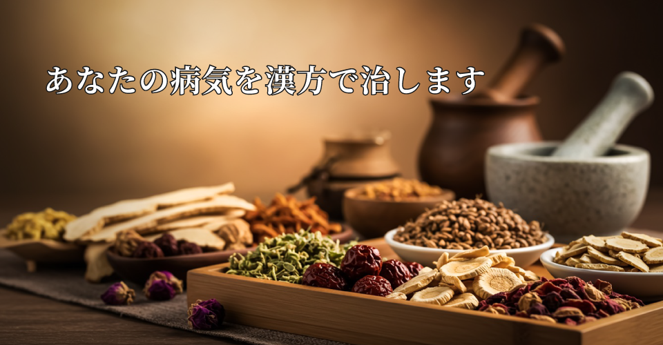 あなたの病気を漢方で治します。なかがわ漢方堂